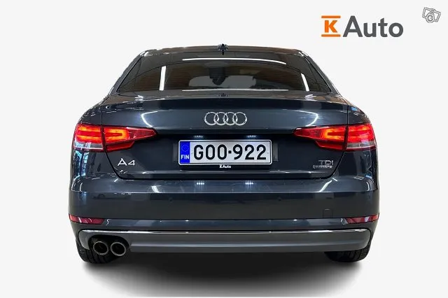 Audi A4 Sedan 2,0 TDI 140 kW quattro S tronic * Digimittari / MMI-Navi / Nahka/alcantara / Sähköpenkit * Image 3